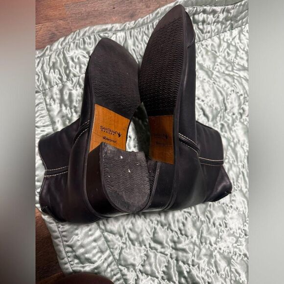 Reclaimed-vintage Women's Black and Black Boots - Picture 5 of 6